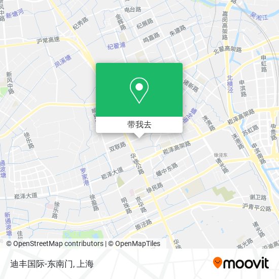 迪丰国际-东南门地图