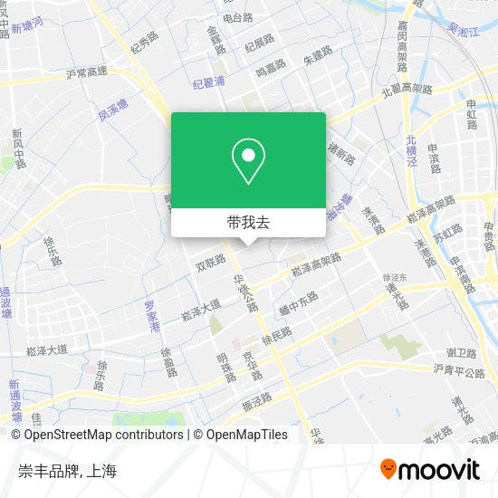 崇丰品牌地图