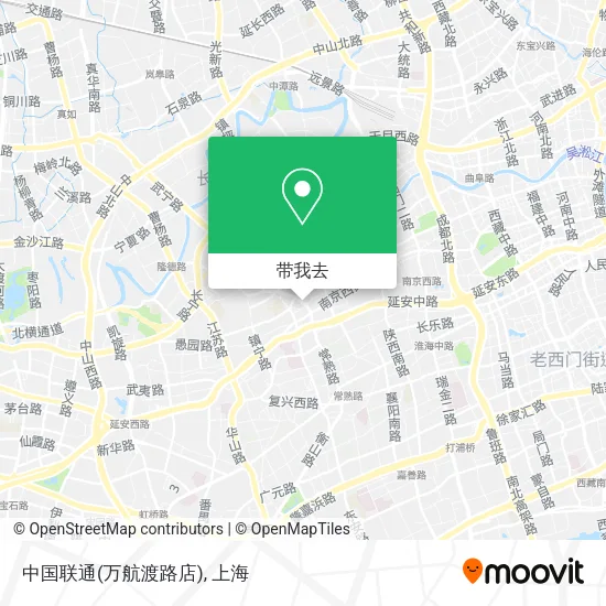中国联通(万航渡路店)地图