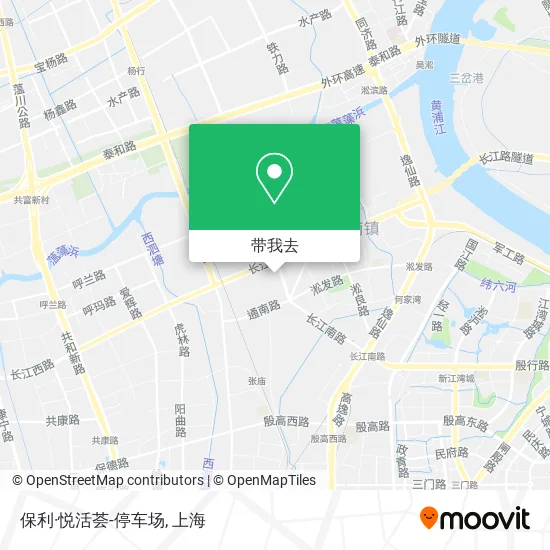 保利·悦活荟-停车场地图