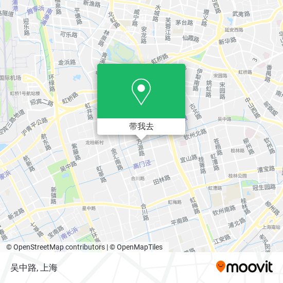 吴中路地图