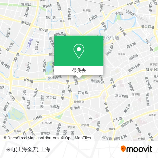 来电(上海金店)地图