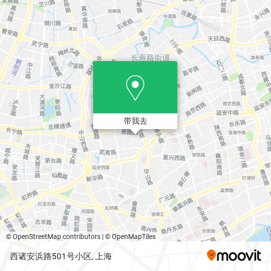 西诸安浜路501号小区地图