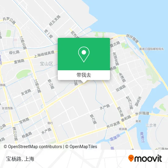 宝杨路地图