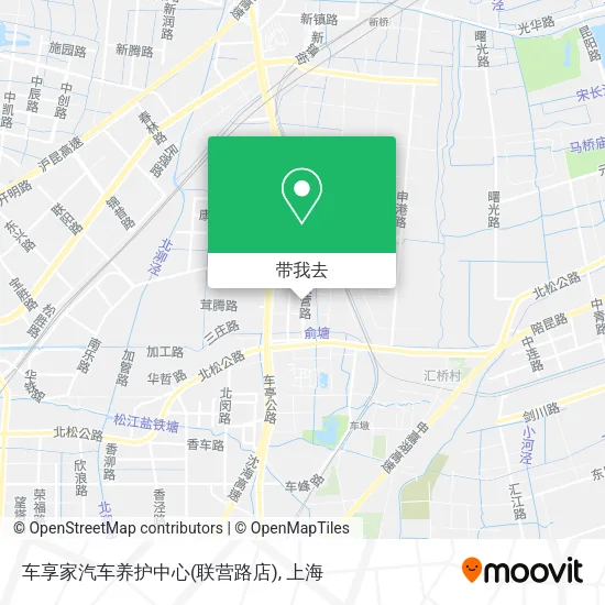 车享家汽车养护中心(联营路店)地图