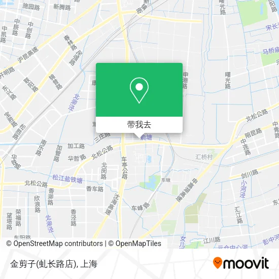 金剪子(虬长路店)地图