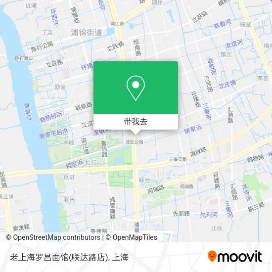 老上海罗昌面馆(联达路店)地图