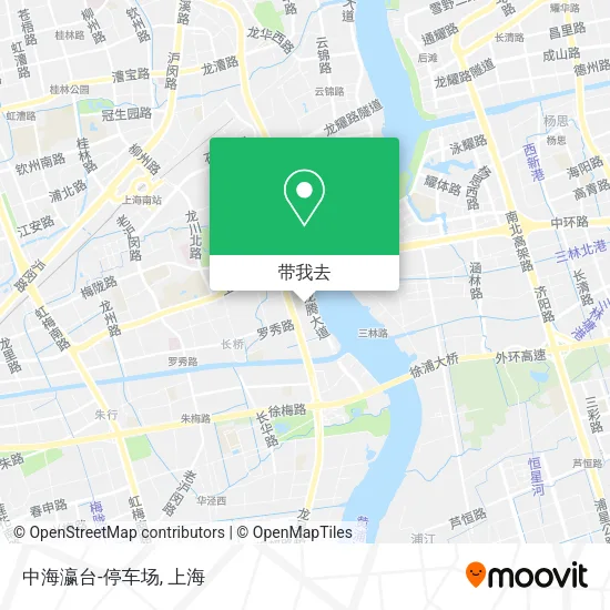 中海瀛台-停车场地图