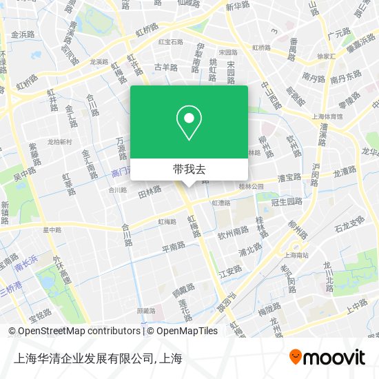 上海华清企业发展有限公司地图