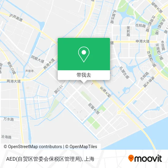 AED(自贸区管委会保税区管理局)地图