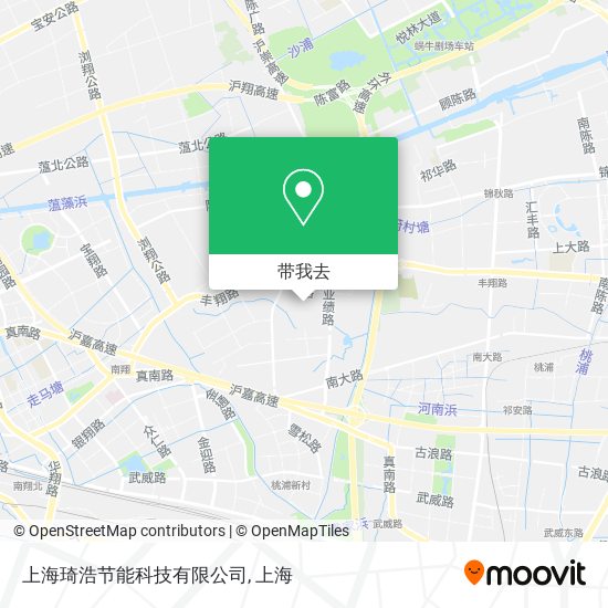 上海琦浩节能科技有限公司地图