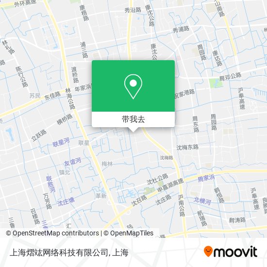 上海熠竑网络科技有限公司地图