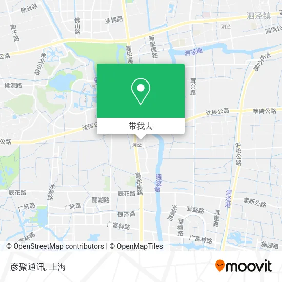 彦聚通讯地图