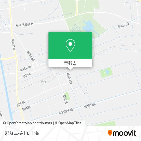 耶稣堂-东门地图