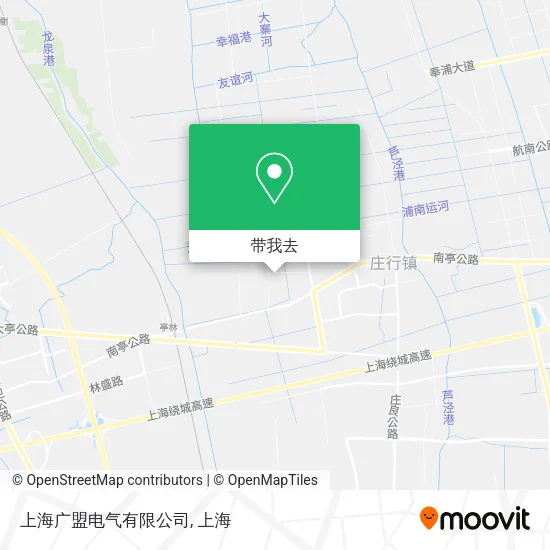 上海广盟电气有限公司地图