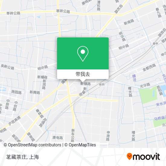 茗藏茶庄地图