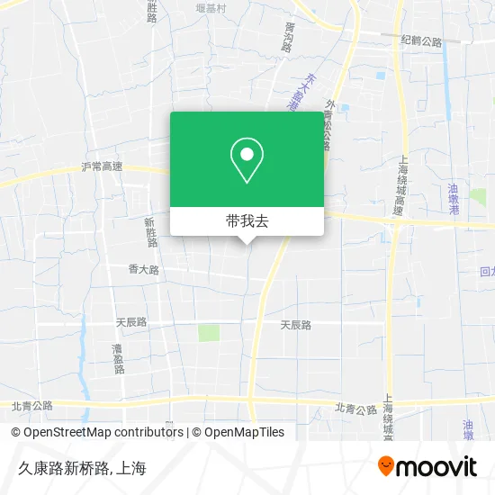 久康路新桥路地图
