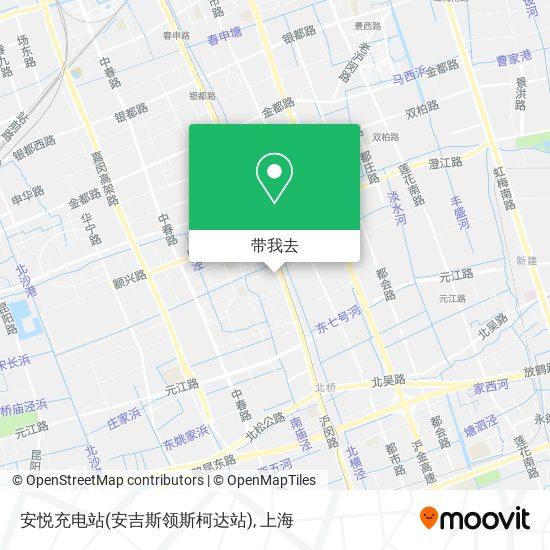 安悦充电站(安吉斯领斯柯达站)地图