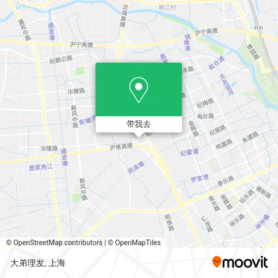 大弟理发地图