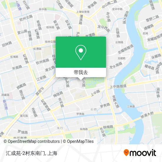 汇成苑-2村东南门地图