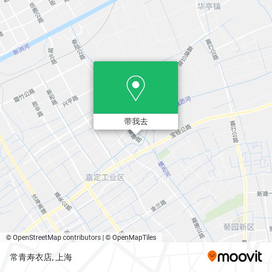 常青寿衣店地图