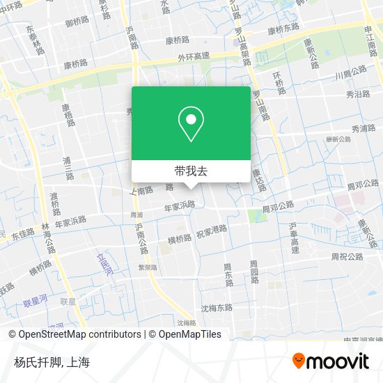 杨氏扦脚地图