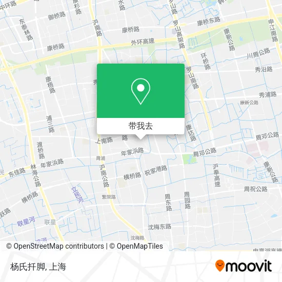 杨氏扦脚地图
