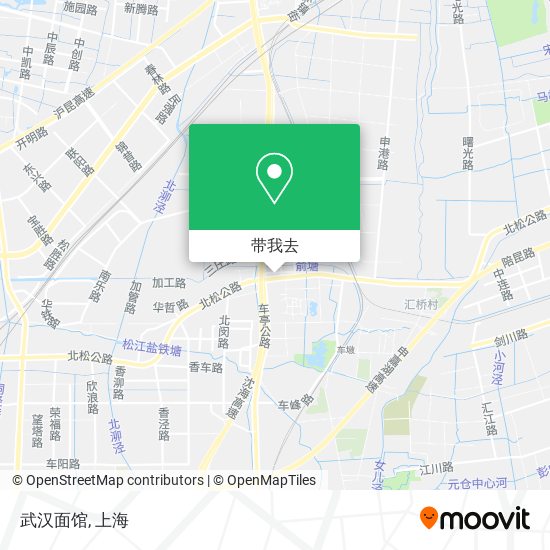 武汉面馆地图