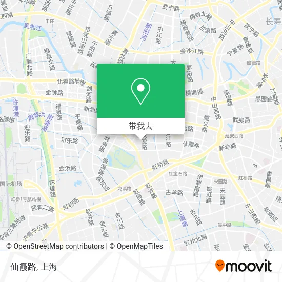 仙霞路地图