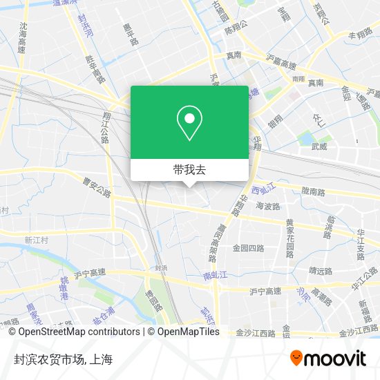 封滨农贸市场地图