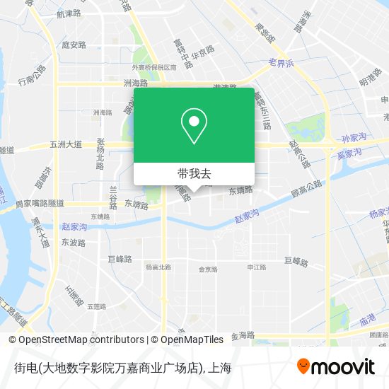 街电(大地数字影院万嘉商业广场店)地图