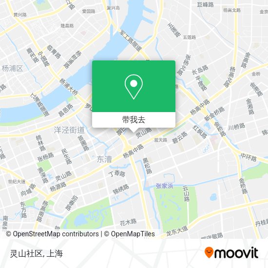 灵山社区地图