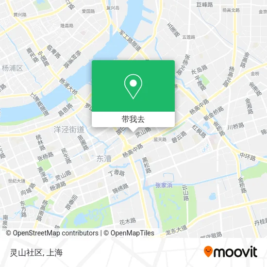 灵山社区地图