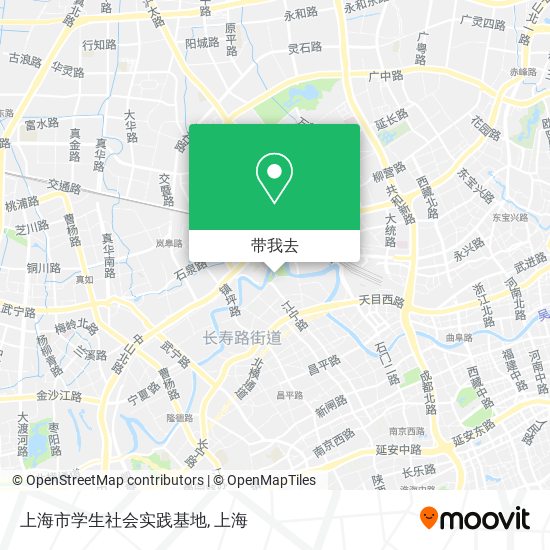 上海市学生社会实践基地地图