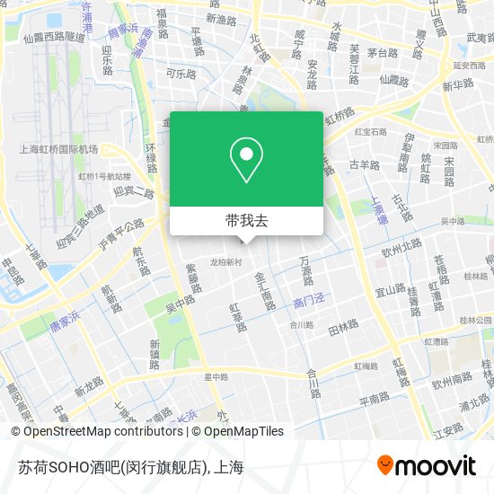 苏荷SOHO酒吧(闵行旗舰店)地图