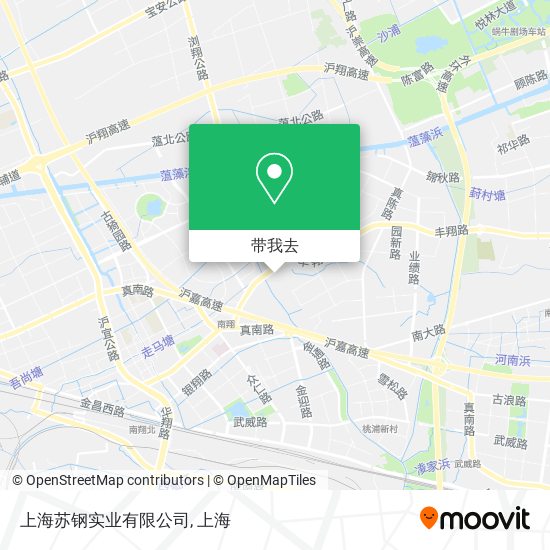 上海苏钢实业有限公司地图
