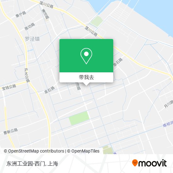 东洲工业园-西门地图