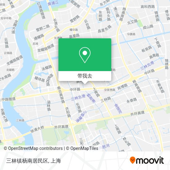 三林镇杨南居民区地图