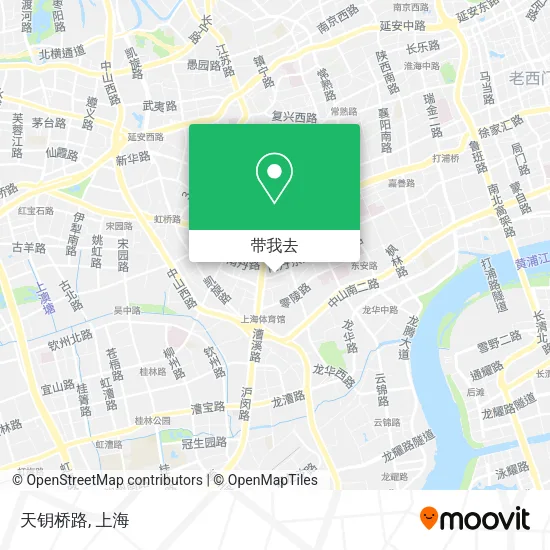 天钥桥路地图