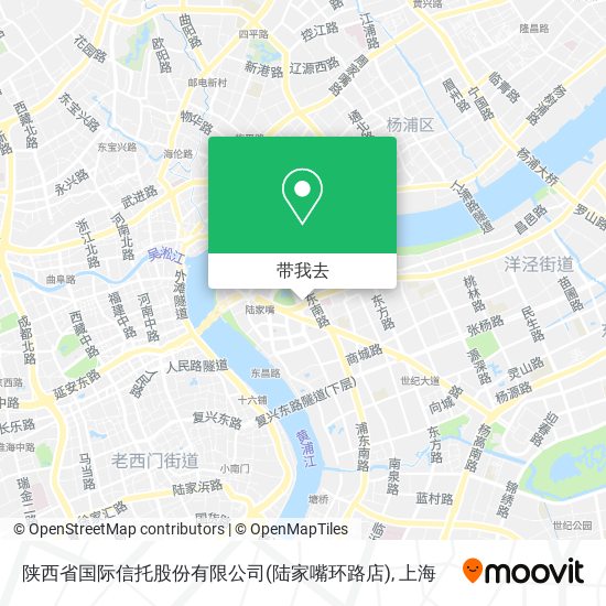 陕西省国际信托股份有限公司(陆家嘴环路店)地图