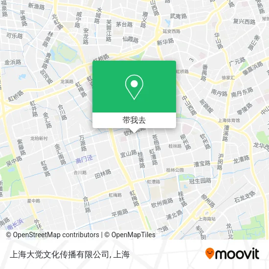 上海大觉文化传播有限公司地图