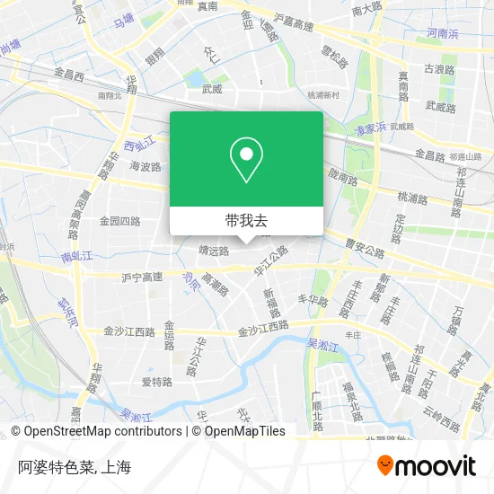 阿婆特色菜地图