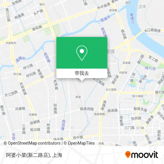 阿婆小菜(新二路店)地图