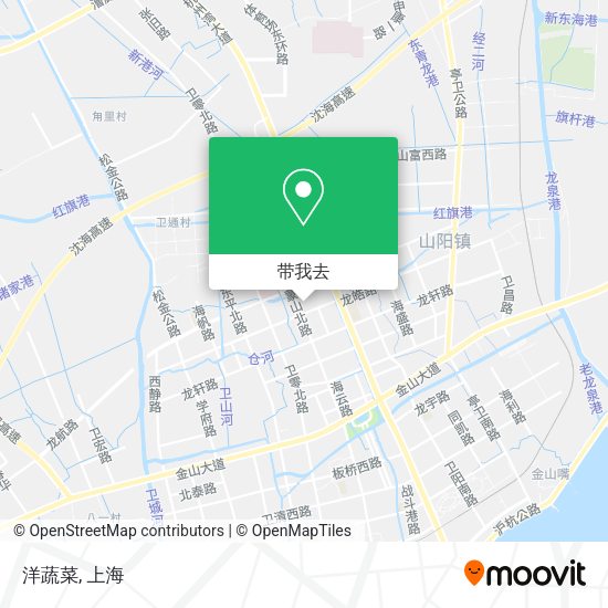 洋蔬菜地图