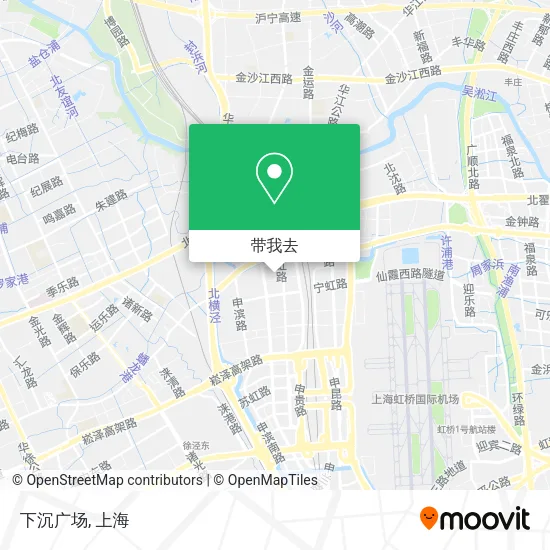 下沉广场地图