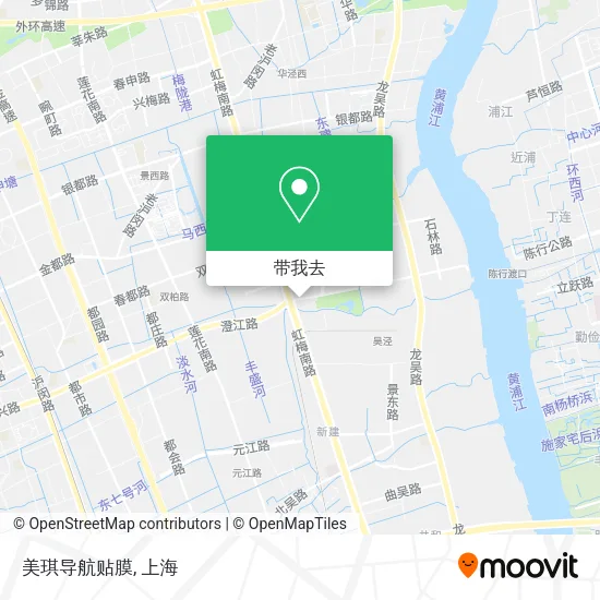 美琪导航贴膜地图