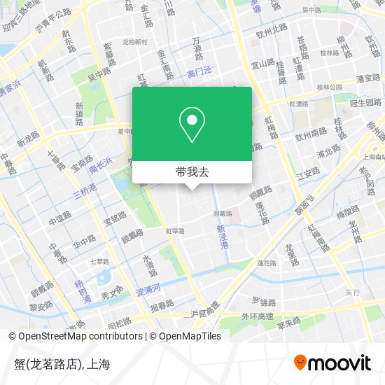 蟹(龙茗路店)地图