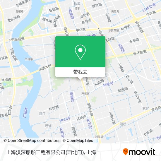 上海汉深船舶工程有限公司(西北门)地图