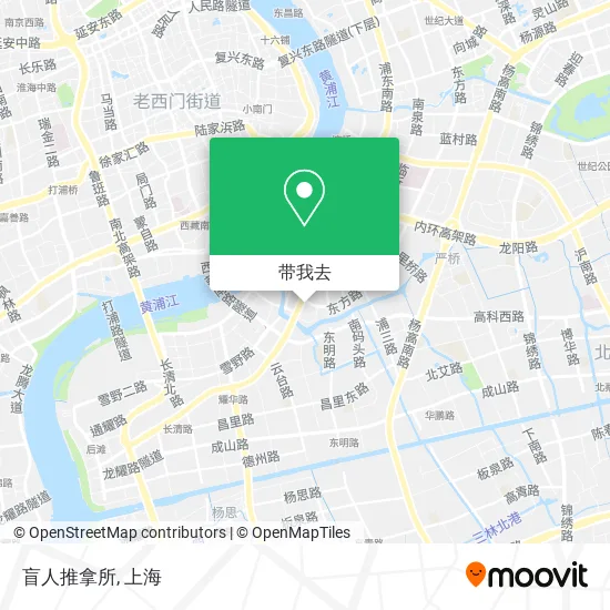 盲人推拿所地图
