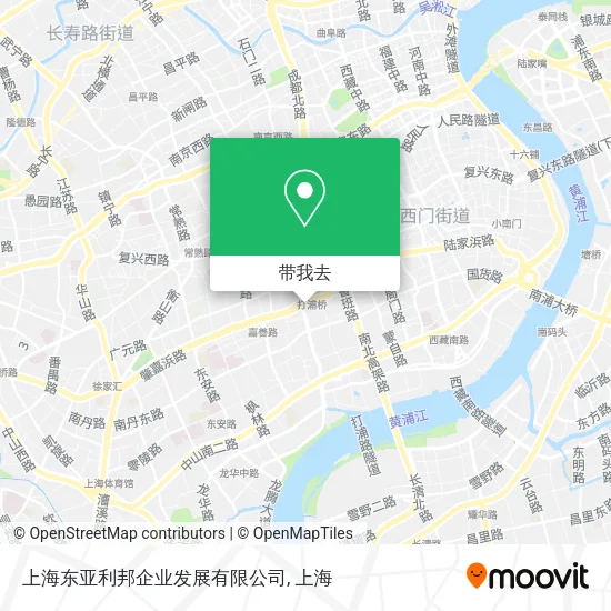 上海东亚利邦企业发展有限公司地图